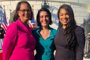 Teach Plus Nevada staff and teachers at white house